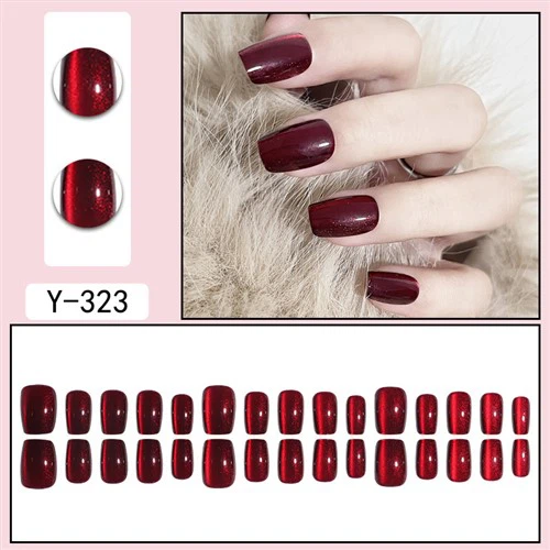 ตาแมวสีแดงตาสั้นสี่เหลี่ยมจัตุรัสปลอม